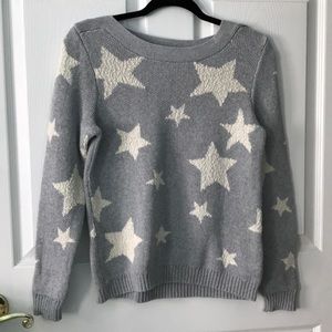 Grey star sweater